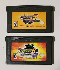 Mega Man Battle Network 5 and 6 Bundle Nintendo Game Boy Advance GBA) Carts ONLY