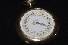 Waltham Antique Pocket Watch 15J 14KGF