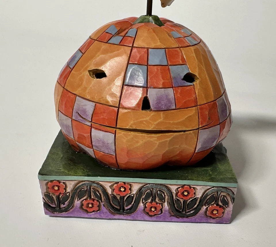 Jim Shore Disney Traditions Pixie Takes Flight Tinker Bell Halloween Witch VIDEO - Image 3 of 4