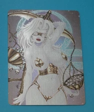 LADY DEATH 31st Anniversary LIBRA 2025 Metallicard Ltd 66 DAVID HARRIGAN Metal