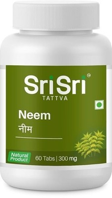 Sri Sri Tattva neem 300mg 60 tab(NO DUTIES/FREE SHIPPING )