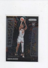 2025 WNBA Prizm Basketball Fireworks 1 Saniya Rivers RC rookie