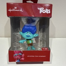 Hallmark Dreamworks Trolls Holiday Blue BRANC...