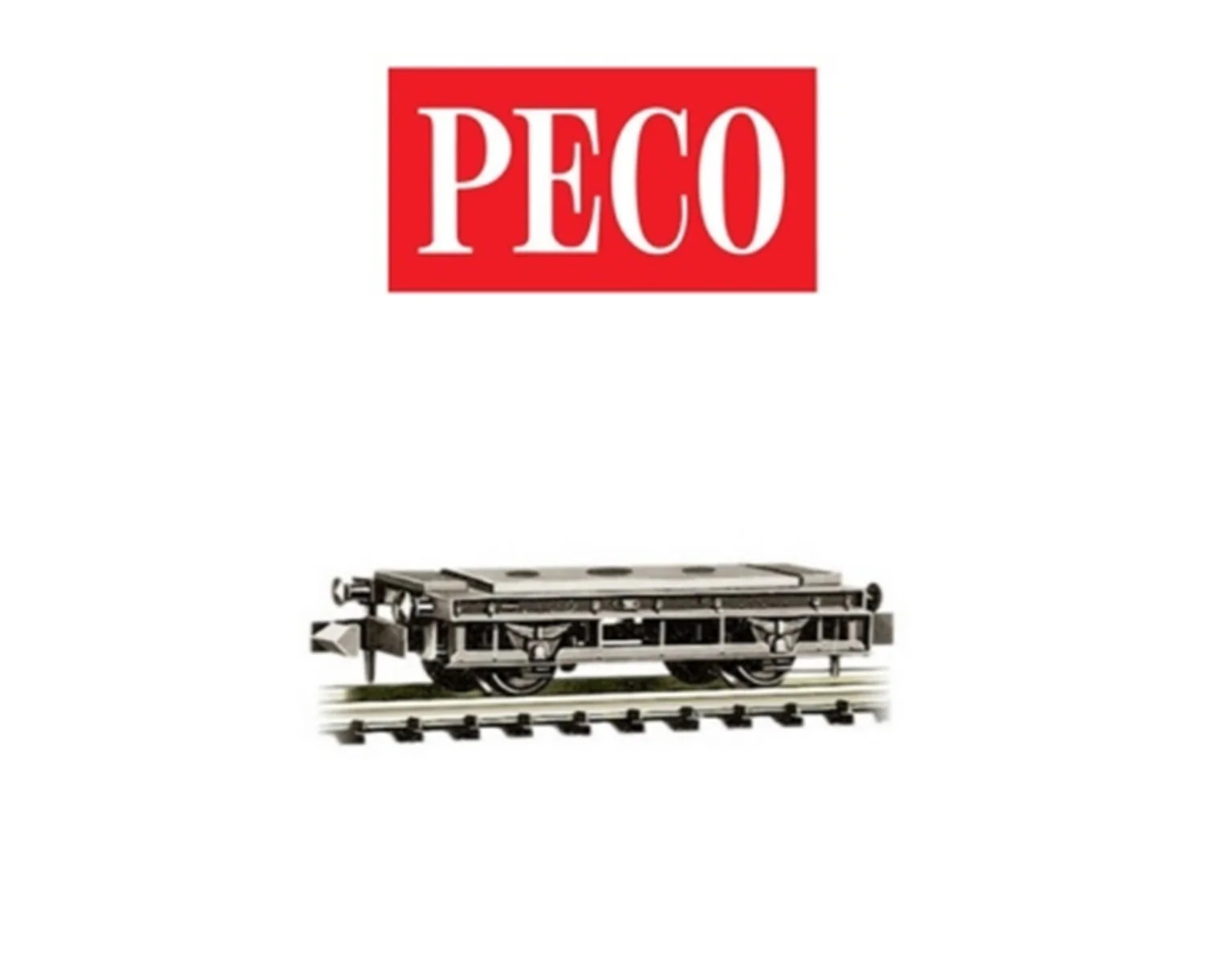 Peco NR121B 10ft Wheelbase Steel Type Brake Van Chassis Kit