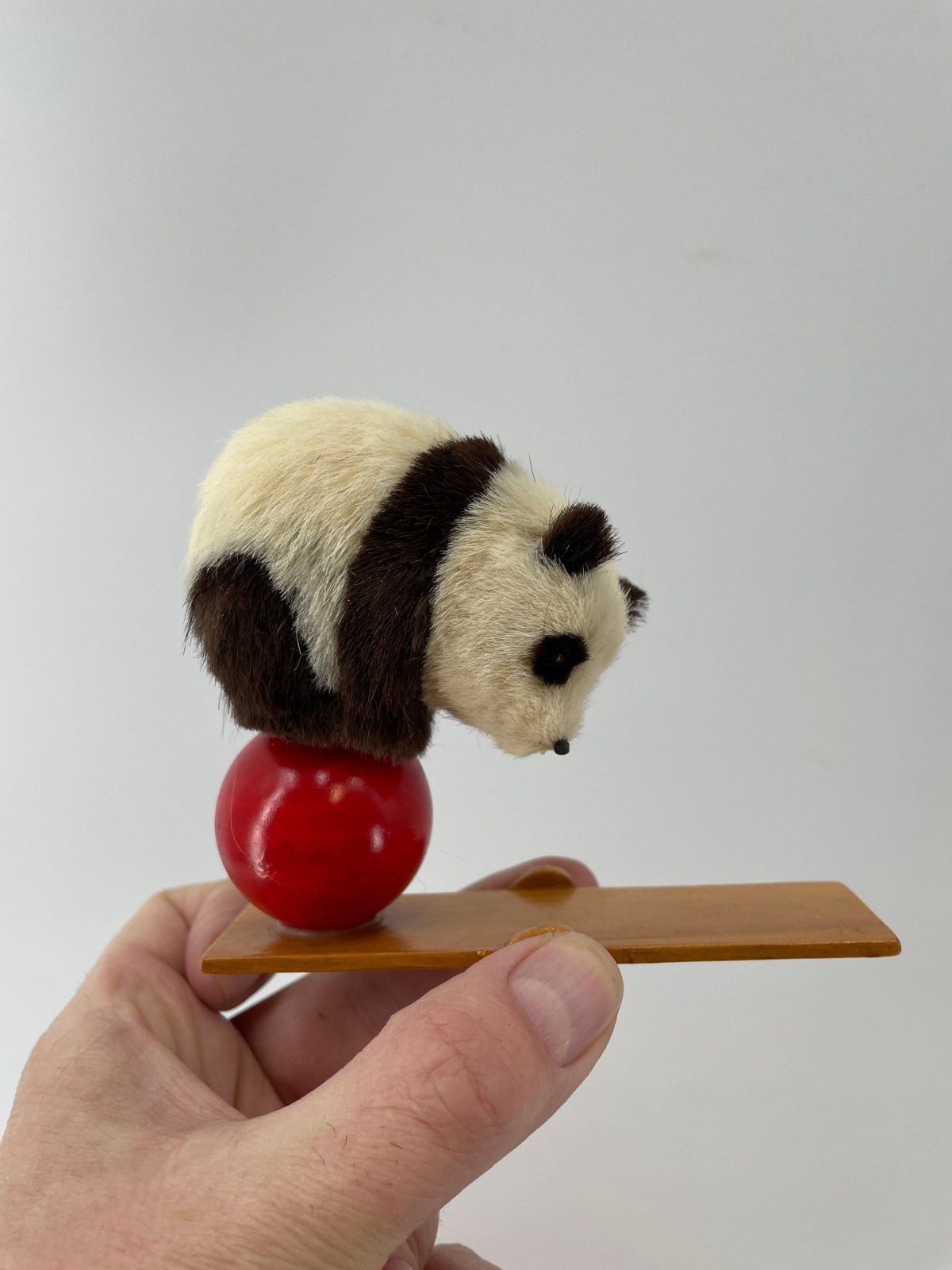 Vintage Set of Panda Bear Figurines - Chinese Figure / Figurine Lot - CUTE