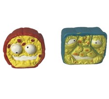 Grossery Gang Moose Badly Frozen Series 1 Unfrozen Pizza Yuck TV Dinner Lot Of 2