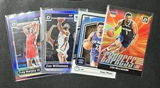 2024-25 Donruss Optic New Orleans Pelicans Lot(4) Zion Insert Missi RC Murphy