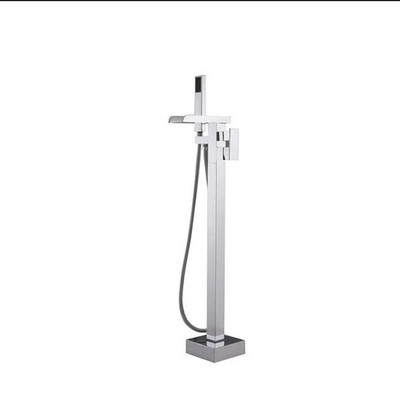 Ove Decors 15BTF-INFI10-BRAMO Floor Mounted Tub Filler Chrome NEW OEM