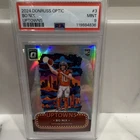 2024 Panini Donruss Optic Uptowns Bo Nix #3 Rookie Insert Denver Broncos PSA 9