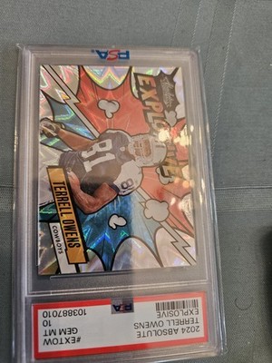 2024 TERRELL OWENS ABSOLUTE EXPLOSIVE #EXTOW PSA 10 COWBOYS | eBay