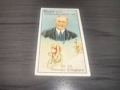 Thorvald Ellegaard 1927 Rich s Collectors Vintage Sportsfolk Serie card #24