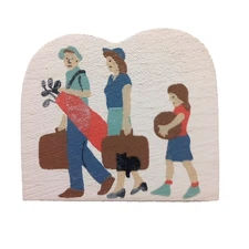 Vintage Cat's Meow Village On Vacation Accessory from 1991 NOS 192