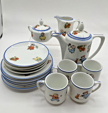 Vintage Child Tea Set 18 Pcs - Happifats Playful Children Rudolstadt Germany