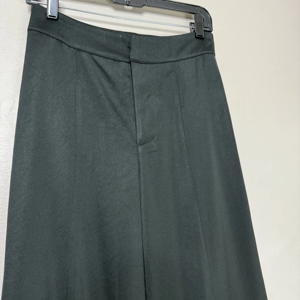 TART Collections Womens Dress Pants Size S Wide Leg High Rise Black Crepe - Image 4 of 4