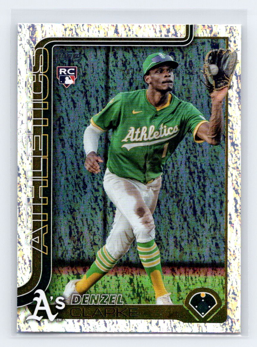 Denzel Clarke 2025 Topps Update #US14 Holo Foil Rookie