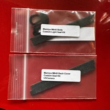 NEW Mamiya 645 Body and Back Light Seal Replacements for M645