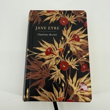Chiltern Publishing Jane Eyre Hardcover Black Gold Floral Gilded Classic Book