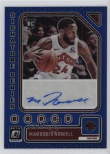 2023-24 Donruss Optic Signature Series Blue Prizm 3/25 Markquis Nowell Auto 00em