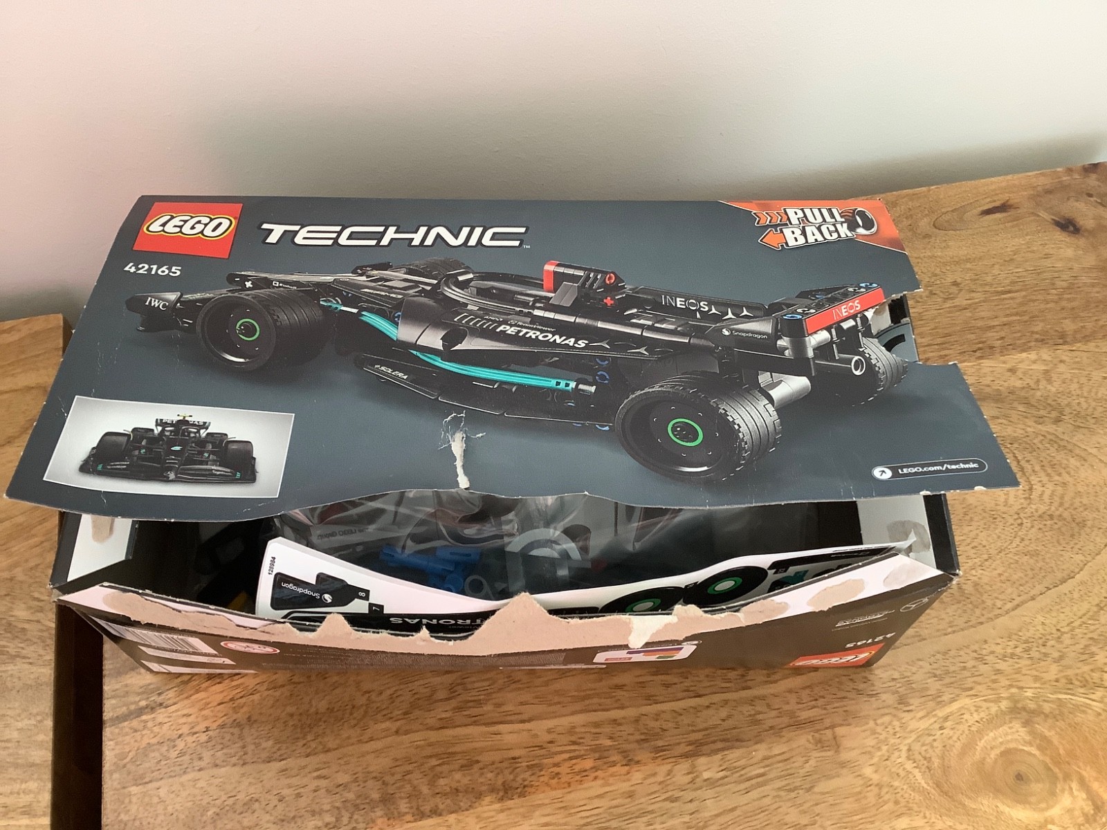 LEGO 42165 Technic NEOM McLaren Formula E Race Car -Complete w/ Box Instructions