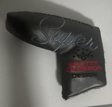 Scotty Cameron Super Select Putter Headcover Dark Grey/Red Hook & Loop