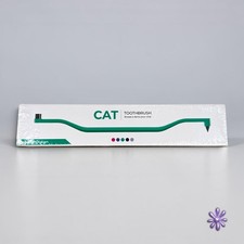 RYERCAT Dual Sided Cat Toothbrush Ocean Blue | Charcoal Infused Eco-Friendly