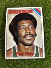 1975-76 Topps Basketball #8 Paul Silas Boston Celtics B21
