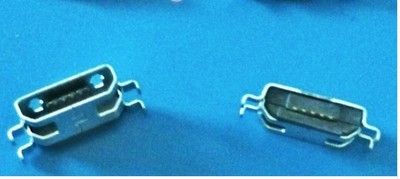Micro USB Klinkenstecker Typ B Buchse 5Pin Tail Board 0,8mm Typ Lötbuchse 