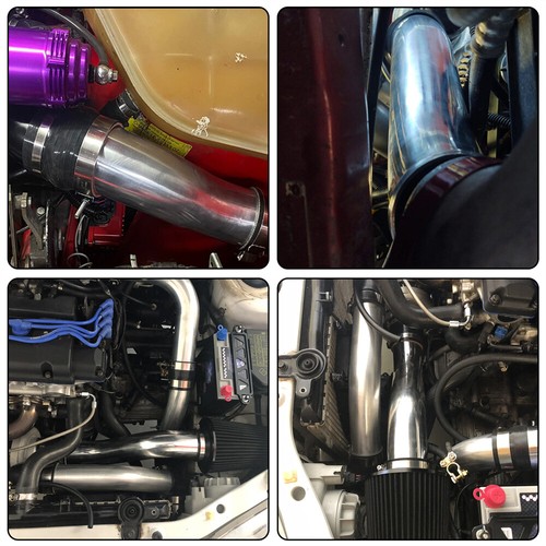 42mm OD Aluminum S Shape Intercooler Turbo Pipe 1.8mm Thick Tube 450mm Length - Picture 7 of 9
