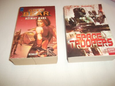 P.E. Jones: Space Troopers  + Greg Bear: Heimat Mars Heyne 5922