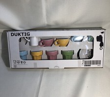 IKEA Duktig Childrens Tea Set 15 Piece Cup Saucer Jug Sugar Bowl Role Play 18431