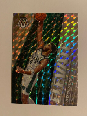 2020-21 Panini Mosaic Elevate Mosaic Prizm Jayson Tatum #25