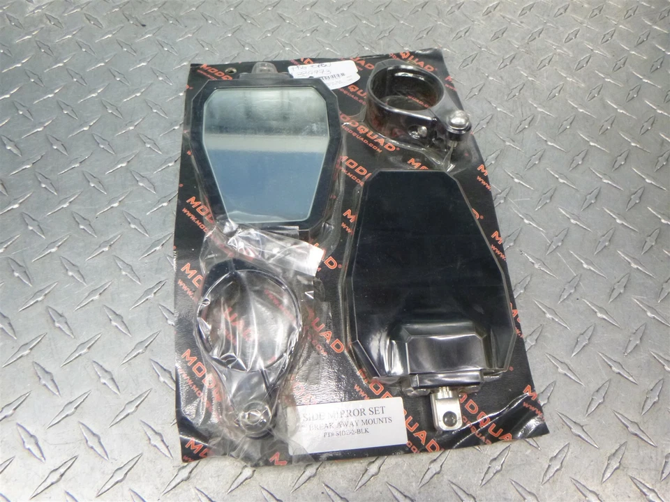ModQuad SIDE-2-BLK Side Rear View Mirror Mirros Bezel 1/2in - Image 3 of 4