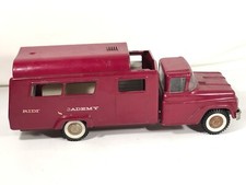 Vintage 1960s BUDDY L Riding Academy Original Horse Truck & Trailer Made In USA