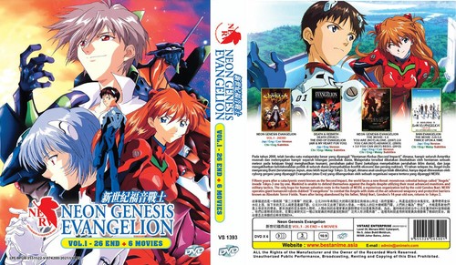 DVD ANIME NEON GENESIS EVANGELION VOL.1-26 END + 6 MOVIE ENGLISH DUB +FREE DVD - Picture 3 of 3