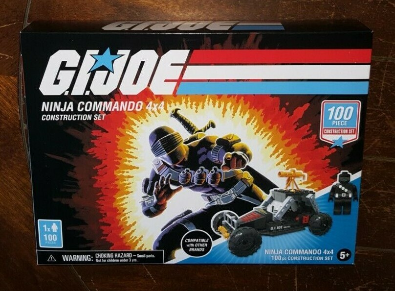 G.I. Joe 100pc NINJA COMMANDO 4x4 Construction Set - #GJ3522-03