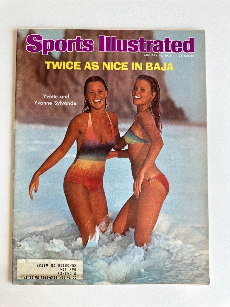 Sports Illustrated Swimsuit Issue January 19, 1976 Twice As Nice