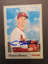 Chasen Shreve Autograph Signed 2019 Topps Heritage St Louis Cardinals