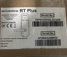 NEW DORMAKABA SAFLOK RT PLUS 79PS01021EL32-U26