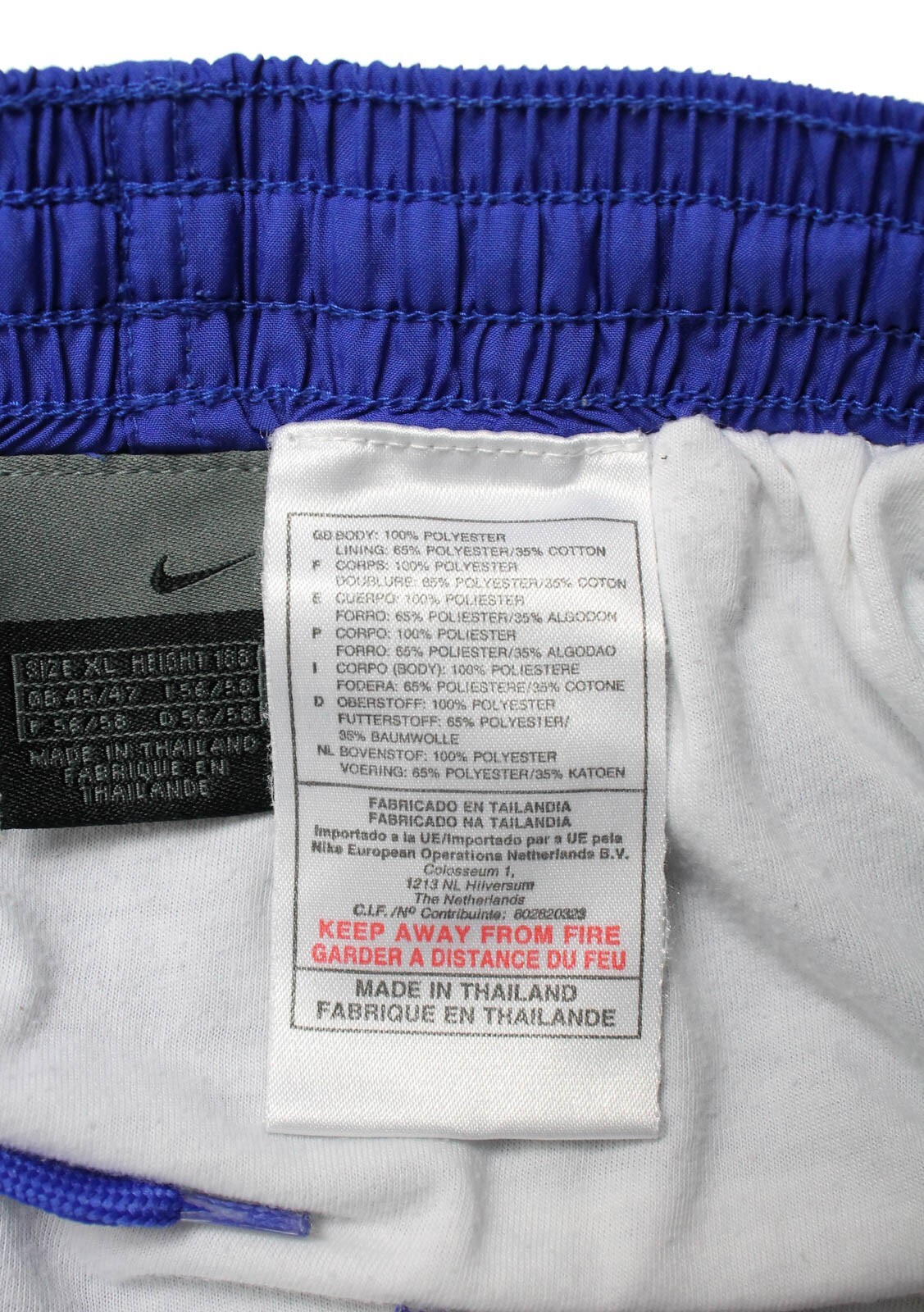 NIKE  Shorts Men's XL Football Training Pull On Drawstring Elastic Waist thumbnail 10