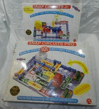 2 sets of Snap Circuits Electronic Learning sets - Pro and Junior