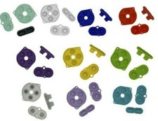 Nintendo Game Boy Color GBC System Colorful Button Rubber Pads Set Replacement