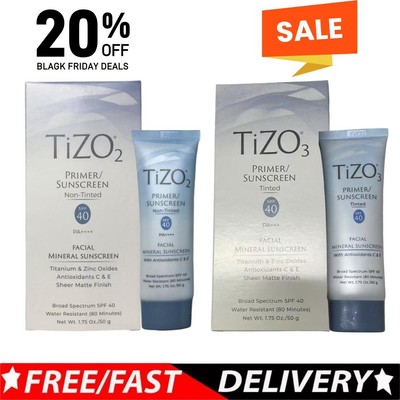 TIZO TIZO2 Facial Mineral Sunscreen Non-Tinted SPF40, 1.75 o z 
