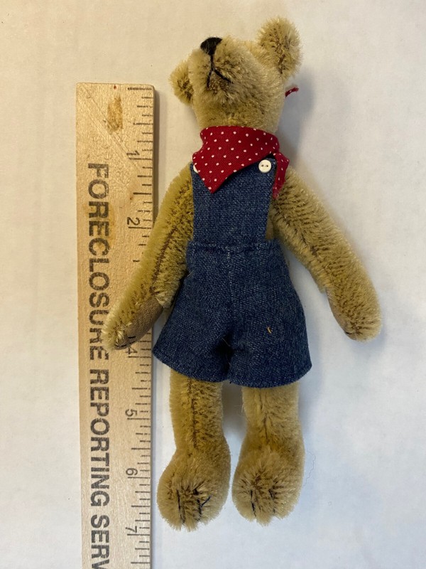 World Of Miniature Bears  GB22050 Wild Ginny 6" Mohair By Bing