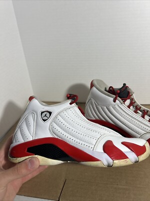 Nike Air Jordan Retro 14 2019 Candy Cane Size 8.5 487471 100 | eBay