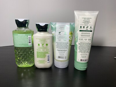 Bath & Body Works Gingham Fresh Shower Gel Body Lotion Cream Scrub