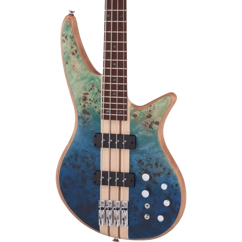 Jackson Pro Series Spectra Bass SBP IV Bass Guitar, Caribbean Blue