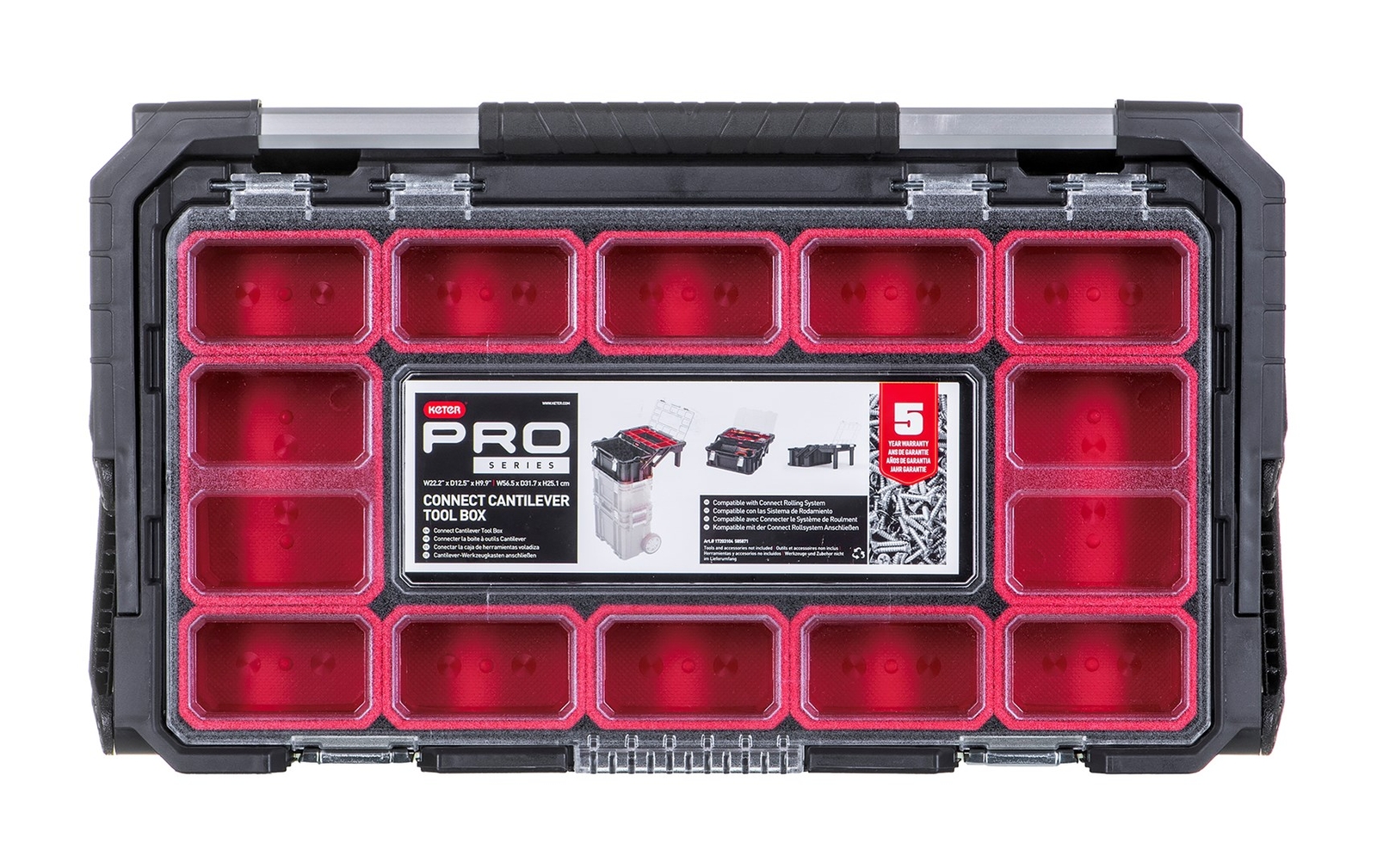 Keter Connect Cantilever Combo Toolbox for sale online | eBay