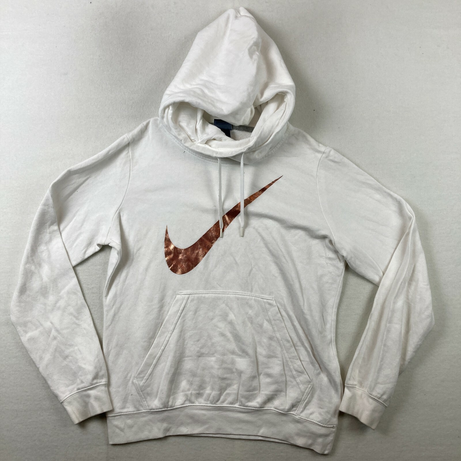 Nike Womens Hoodie Sweatshirt White 