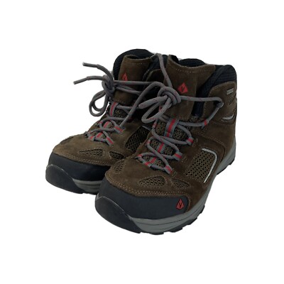 Vasque Breeze III Dry Waterproof Hiking Boots Lace Up Brown Children Sz 6