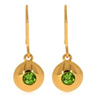 Xen OhrhäNger Mit Peridot Ca. 0,6 Ct. Vergoldet